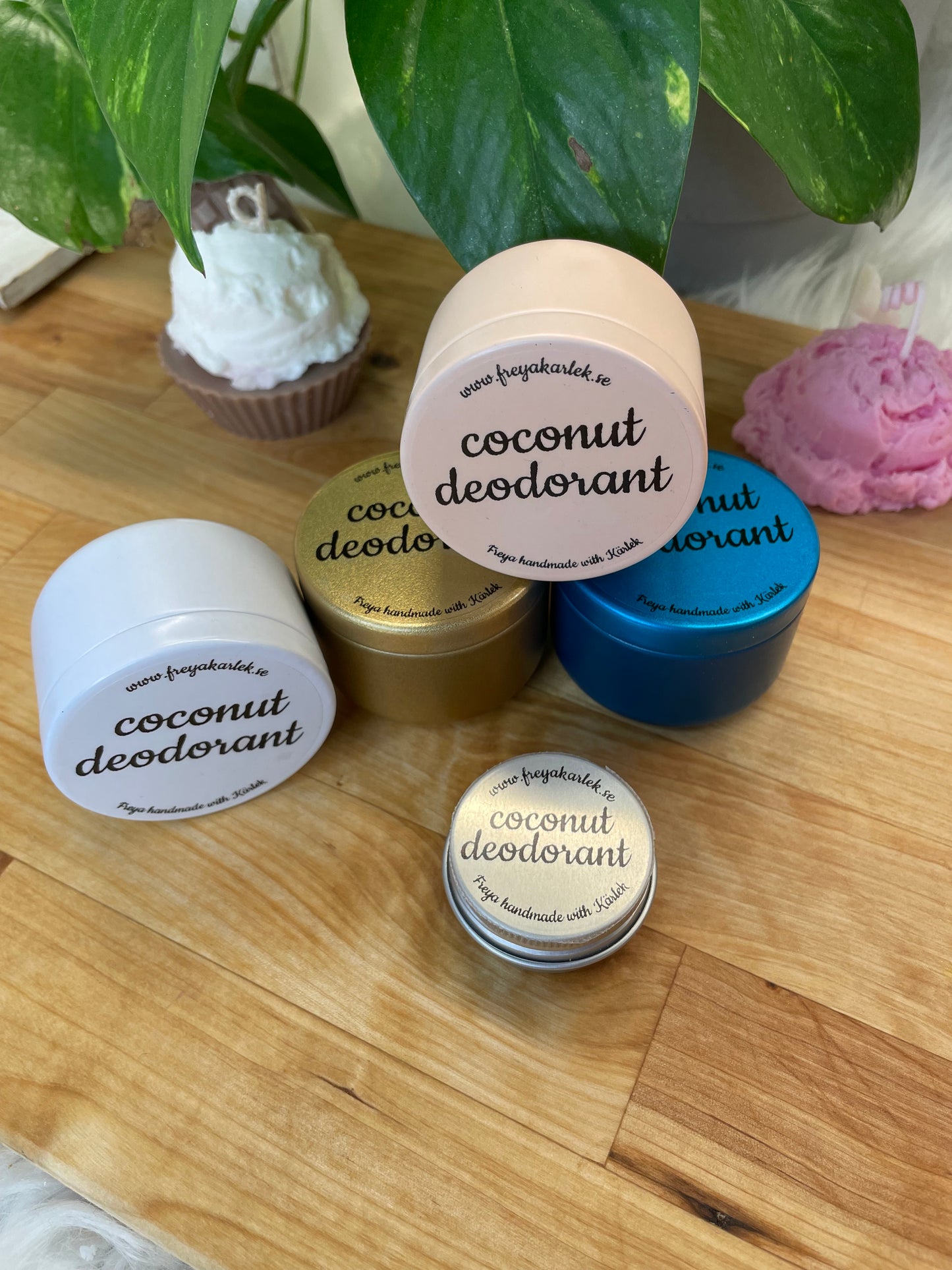 Natural Coconut Deodorant - small