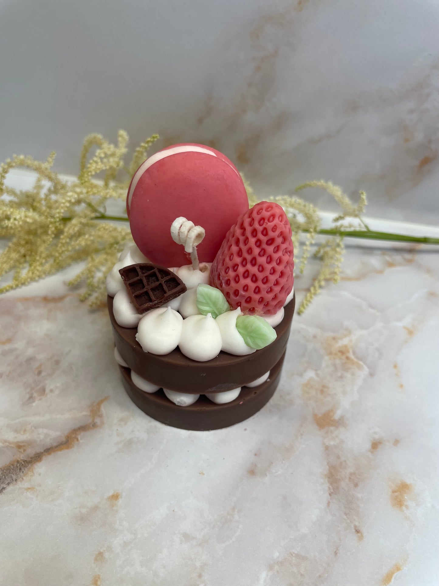 Ljus "choco jordgubb " - Choklad doft