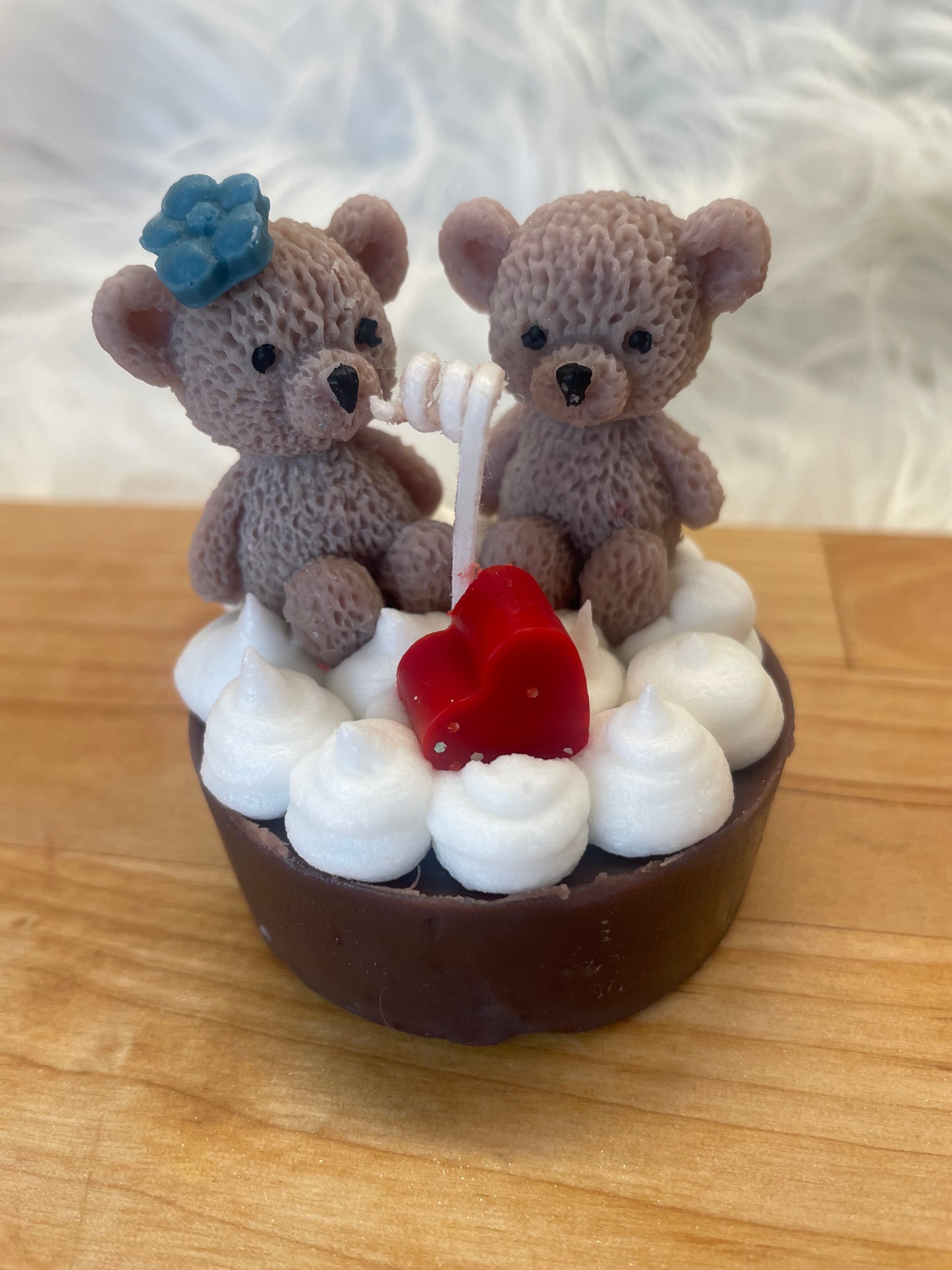 Candle "Teddybear " - Dark Chocolate