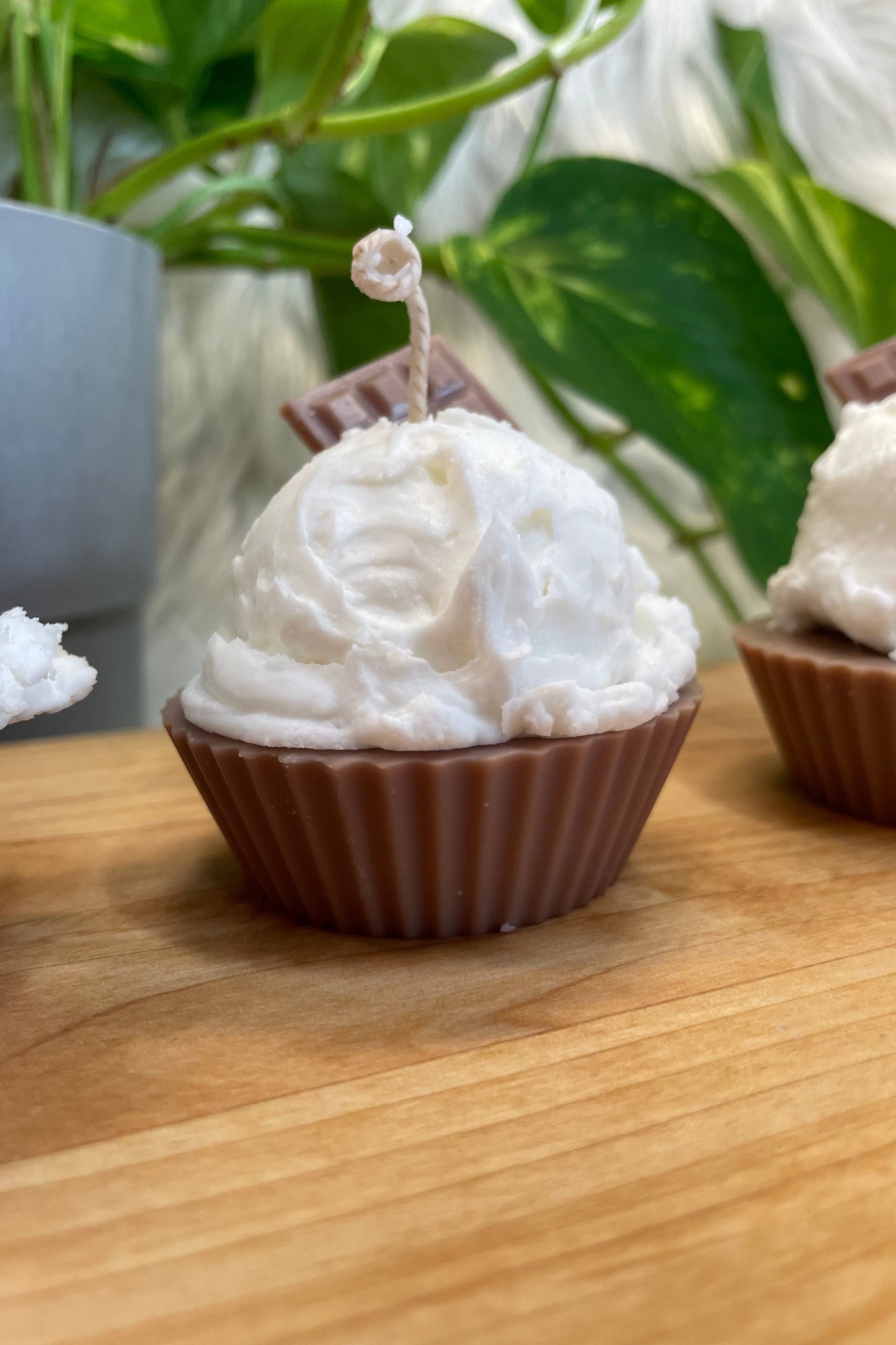 Candle "Icecream - Muffin" - Cinnamon bun
