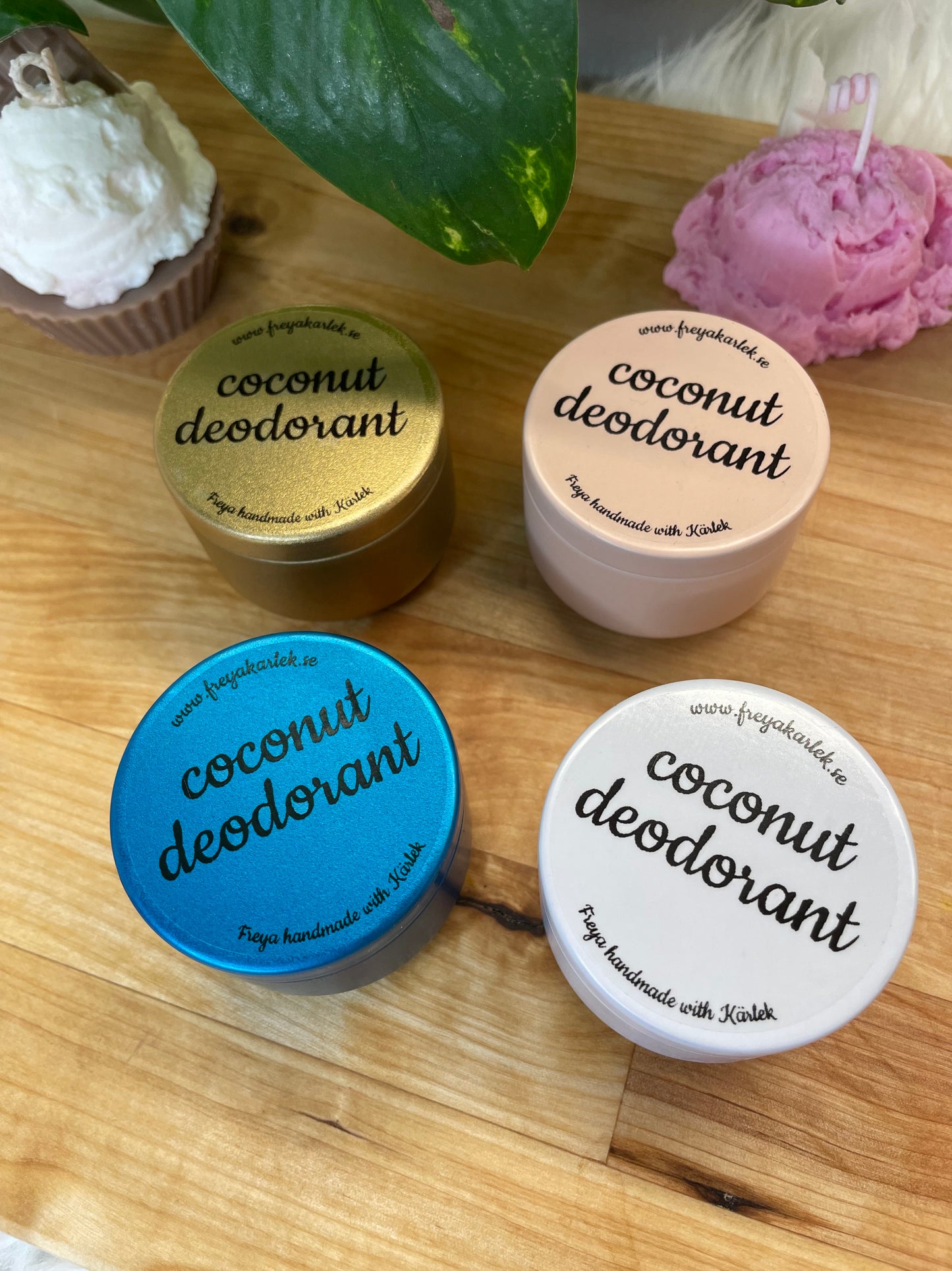 Natural Coconut Deodorant
