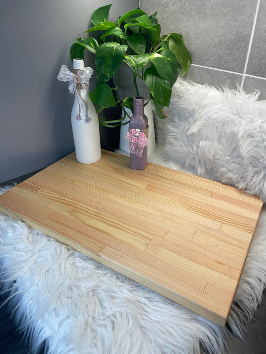 Handmade Cutting Board – Premium Solid Pine (38x60x2,5)